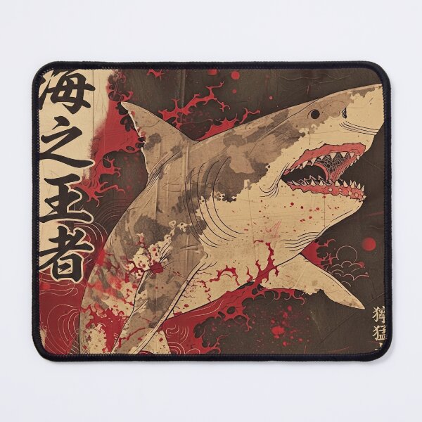 Item preview, King of the Sea – Japanese Shark designed and sold by obstinator.