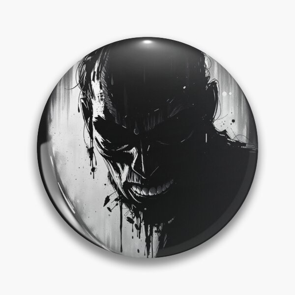 Item preview, Dark Horror Shadow Demon - Grim Gothic Silhouette Portrait designed and sold by ERODED SELF.