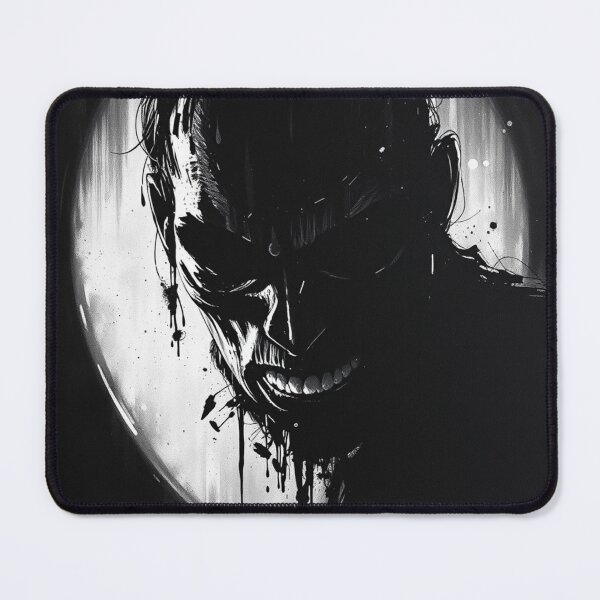 Item preview, Dark Horror Shadow Demon - Grim Gothic Silhouette Portrait designed and sold by ERODED SELF.
