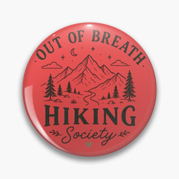Item preview, Out of Breath Hiking Society designed and sold by Lazy Explorer Co..