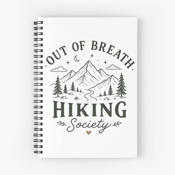 Item preview, Out of Breath Hiking Society designed and sold by Lazy Explorer Co..