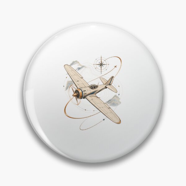 Item preview, Vintage Aircraft Art – Retro Aviation and Mechanical Flight Design designed and sold by AMICO77.