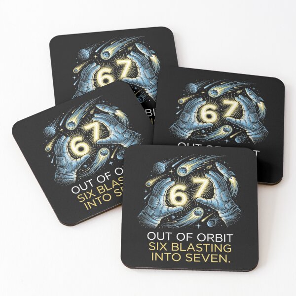 Item preview, Out Of Orbit Blasting Into 7 Astronaut 6 7 Meme 7th Birthday designed and sold by TeNovaStudio ⭐⭐⭐⭐⭐.