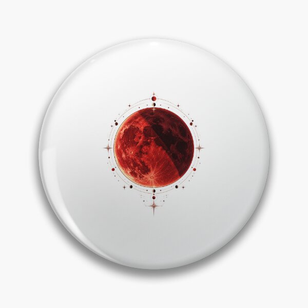 Item preview, Lunar Eclipse Art – Blood Moon, Moon Phases and Astronomy Design designed and sold by AMICO77.