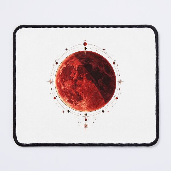 Item preview, Lunar Eclipse Art – Blood Moon, Moon Phases and Astronomy Design designed and sold by AMICO77.