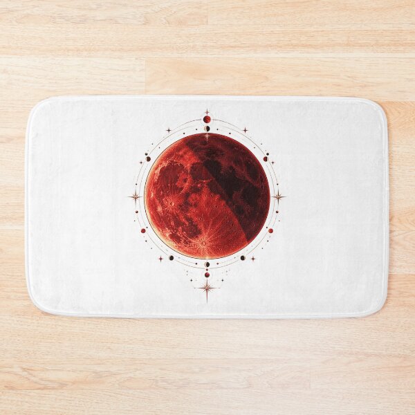 Item preview, Lunar Eclipse Art – Blood Moon, Moon Phases and Astronomy Design designed and sold by AMICO77.