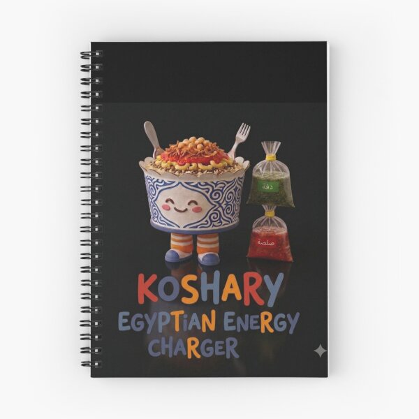 Item preview, Koshary Power – Egyptian Energy Charger Black Edition designed and sold by dody_shop.