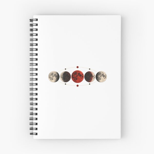 Item preview, Lunar Eclipse Art – Blood Moon, Moon Phases and Astronomy Design designed and sold by AMICO77.