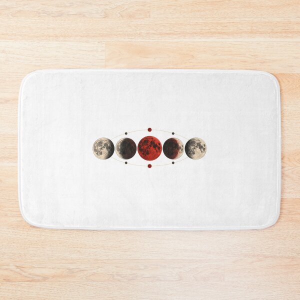 Item preview, Lunar Eclipse Art – Blood Moon, Moon Phases and Astronomy Design designed and sold by AMICO77.
