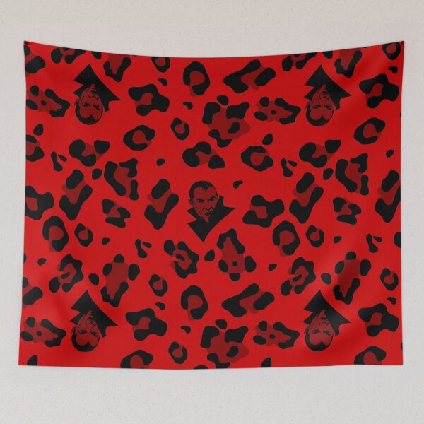 Item preview, red halloween vampire leopard print goth designed and sold by Gossip Rag.