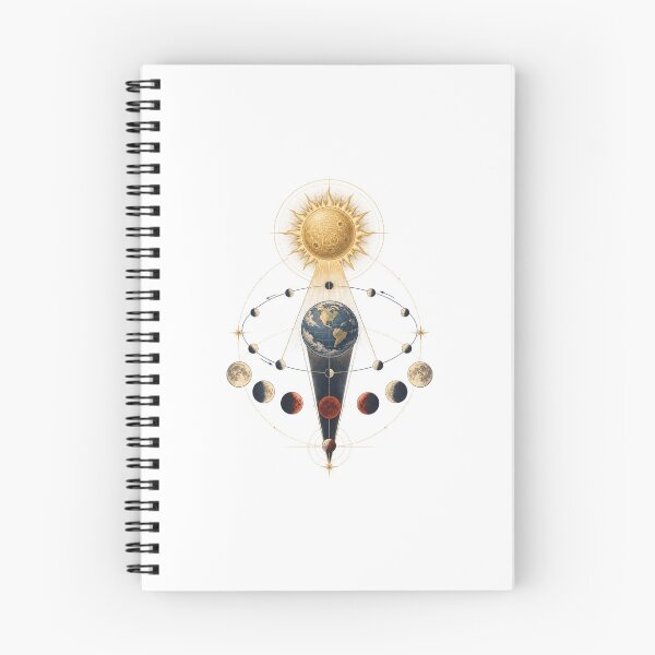 Item preview, Lunar Eclipse Art – Blood Moon, Moon Phases and Astronomy Design designed and sold by AMICO77.