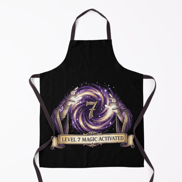 Item preview, Level 7 Magic Activated Wizard Sorcerer 7th Birthday Boy designed and sold by TeNovaStudio ⭐⭐⭐⭐⭐.
