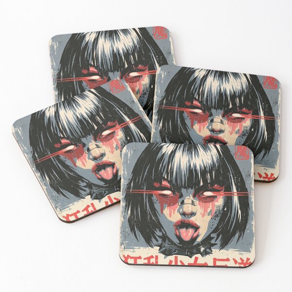 Item preview, Rebel Girl – Japanese Cyberpunk Demon designed and sold by obstinator.