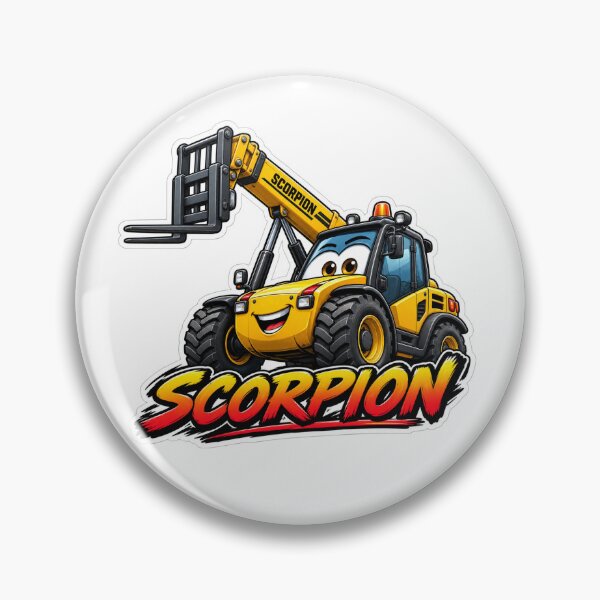 Item preview, Scorpion Forklift designed and sold by Sticketazo.