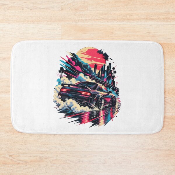Item preview, Retro Car Graphic Art – Fictional Racing, Garage and Driving Design designed and sold by AMICO77.
