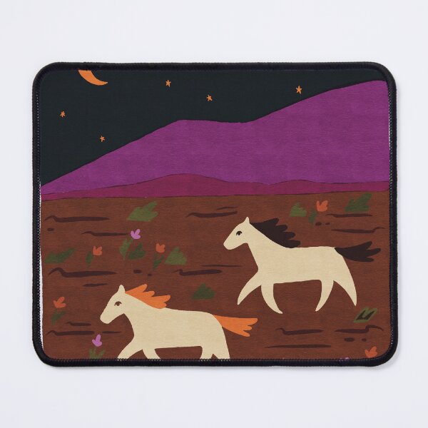 Item preview, horse print western print desert print designed and sold by KitschByKate.