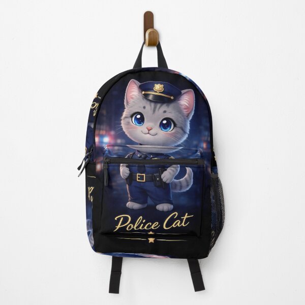 Item preview, Police Cat designed and sold by Meow Story .