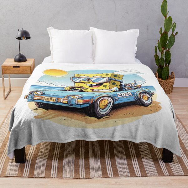 Item preview, Cool Sponge Driving Convertible Vintage Beach Car designed and sold by jhgjykuo.