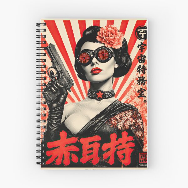 Item preview, Red Lily – Japanese Secret Agent designed and sold by obstinator.