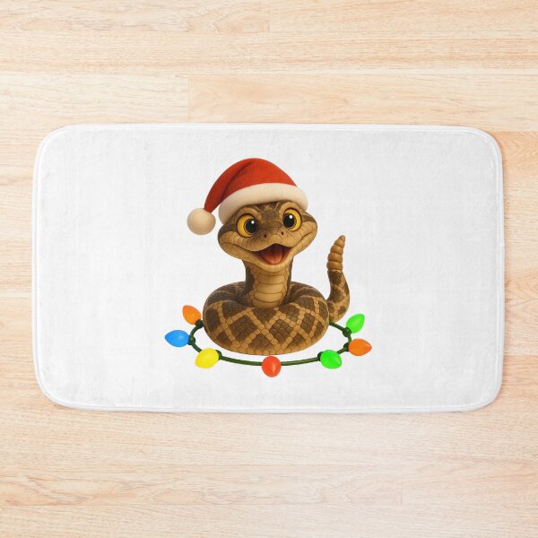 Item preview, Christmas Eastern Diamondback Rattlesnake designed and sold by Sillytoe.