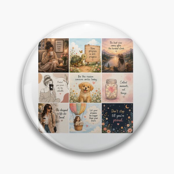Item preview, Positive Life Motivation Cozy Quotes designed and sold by Twins2Designs.