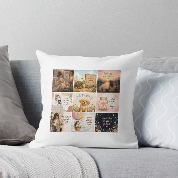 Item preview, Positive Life Motivation Cozy Quotes designed and sold by Twins2Designs.