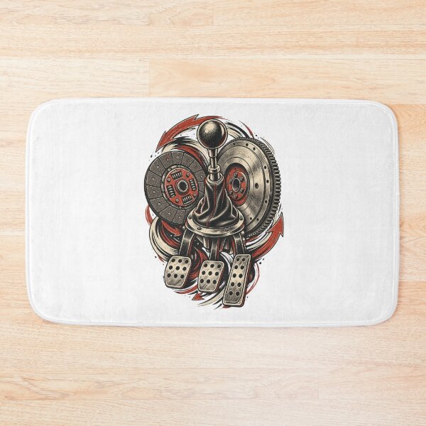 Item preview, Retro Car Graphic Art – Fictional Racing, Garage and Driving Design designed and sold by AMICO77.