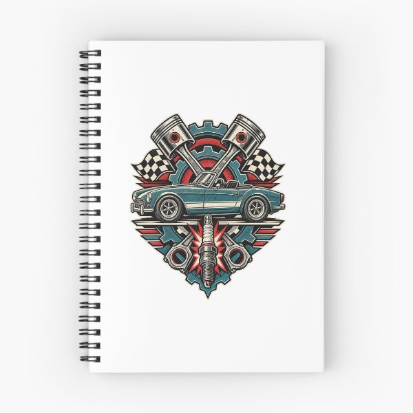 Item preview, Retro Car Graphic Art – Fictional Racing, Garage and Driving Design designed and sold by AMICO77.