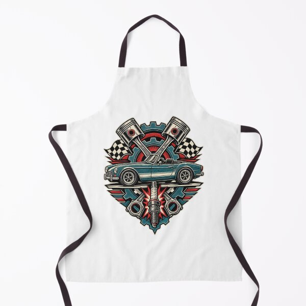 Item preview, Retro Car Graphic Art – Fictional Racing, Garage and Driving Design designed and sold by AMICO77.