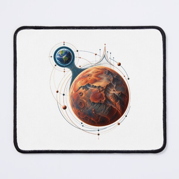 Item preview, Mega-Earth Exoplanet – GJ 523b Space Science and Astronomy Art designed and sold by AMICO77.