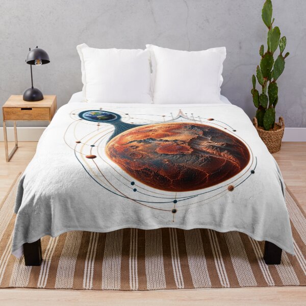 Item preview, Mega-Earth Exoplanet – GJ 523b Space Science and Astronomy Art designed and sold by AMICO77.