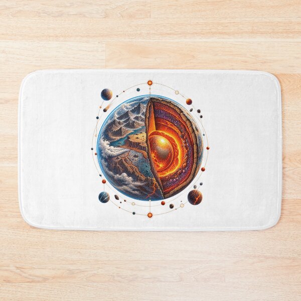 Item preview, Mega-Earth Exoplanet – GJ 523b Space Science and Astronomy Art designed and sold by AMICO77.