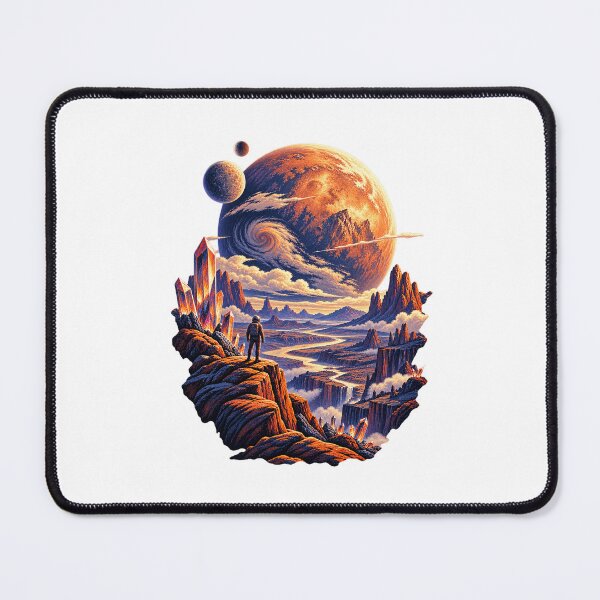 Item preview, Mega-Earth Exoplanet – GJ 523b Space Science and Astronomy Art designed and sold by AMICO77.
