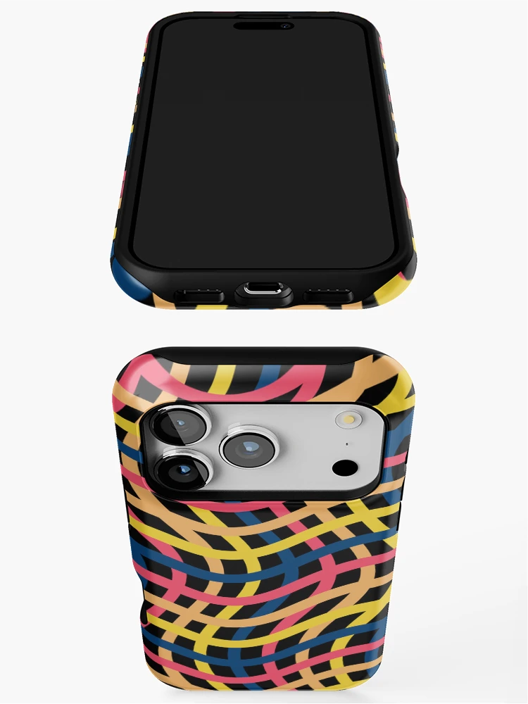 Thumbnail 3 of 4, iPhone Case, Linear Patterns designed and sold by NGgallery.
