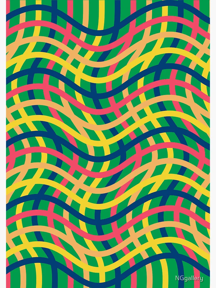 Thumbnail 3 of 3, Journal, Linear Patterns designed and sold by NGgallery.
