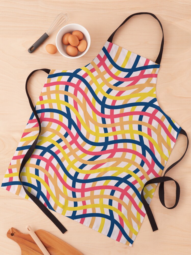 Thumbnail 1 of 6, Apron, Linear Patterns designed and sold by NGgallery.