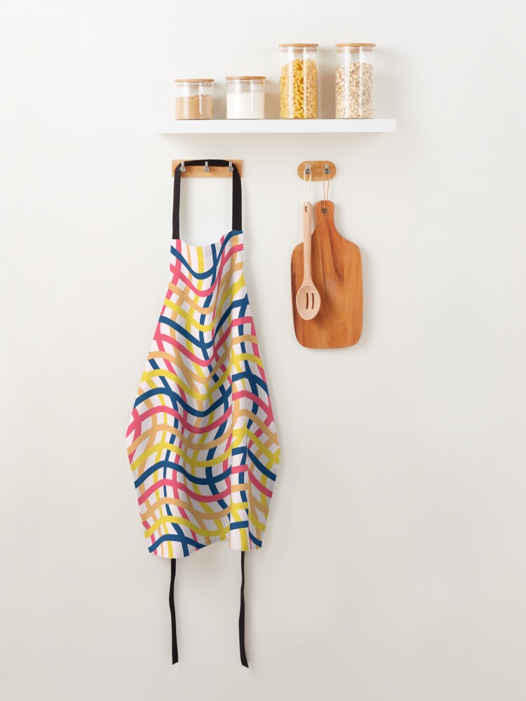Thumbnail 4 of 6, Apron, Linear Patterns designed and sold by NGgallery.