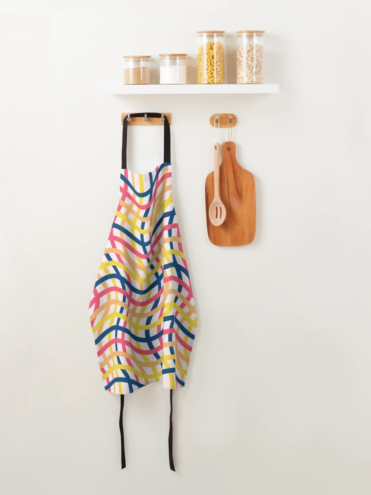 Thumbnail 4 of 6, Apron, Linear Patterns designed and sold by NGgallery.