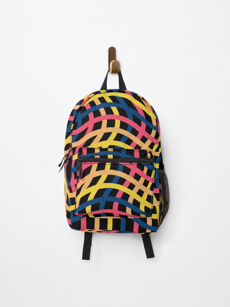 Thumbnail 1 of 3, Backpack, Linear Patterns designed and sold by NGgallery.