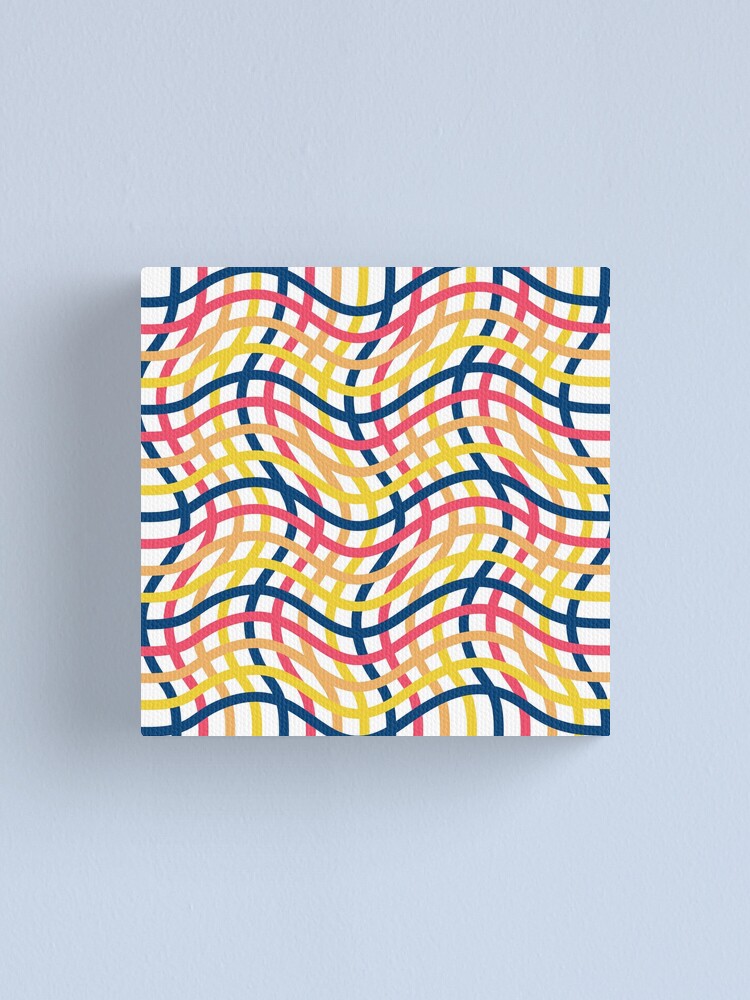 Thumbnail 1 of 3, Canvas Print, Linear Patterns designed and sold by NGgallery.