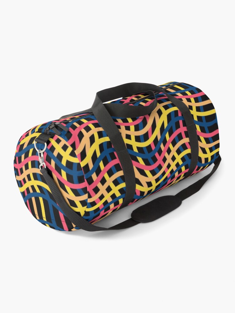 Thumbnail 1 of 3, Duffle Bag, Linear Patterns designed and sold by NGgallery.