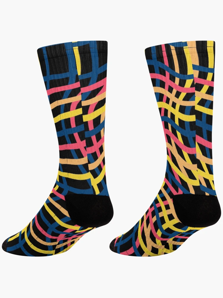 Thumbnail 4 of 5, Socks, Linear Patterns designed and sold by NGgallery.