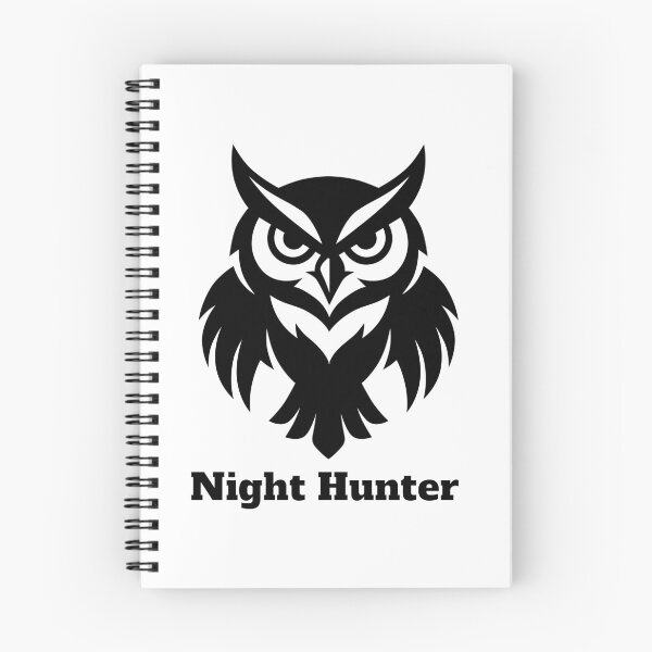 Item preview, Night Hunter - Minimalist Fierce Owl Anime Style Graphic designed and sold by TheShadowLines.