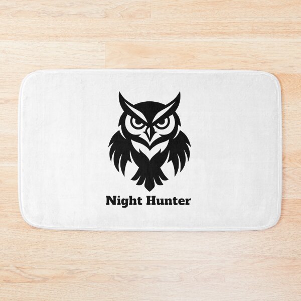 Item preview, Night Hunter - Minimalist Fierce Owl Anime Style Graphic designed and sold by TheShadowLines.