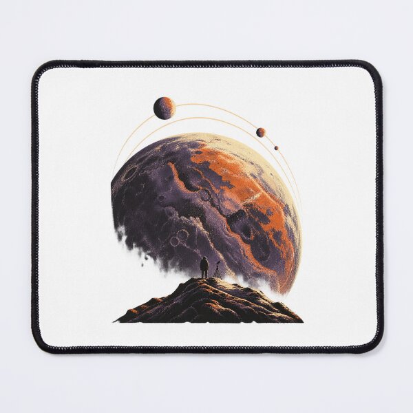 Item preview, Mega-Earth Exoplanet – GJ 523b Space Science and Astronomy Art designed and sold by AMICO77.