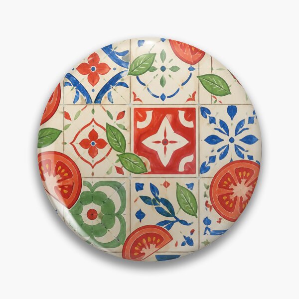 Item preview, Tomato Tile Siesta designed and sold by GraphycoPublish.