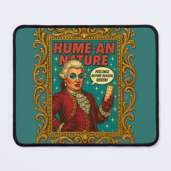 Item preview, Hume-an Nature David Hume Drag Queen Philosopher designed and sold by PhilosopherQueen.