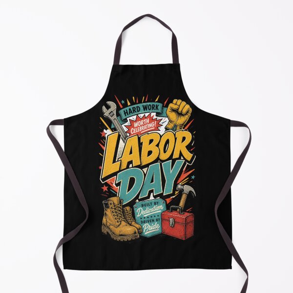 Item preview, Labor Day Hard Work Worth Celebrating designed and sold by SquatchPrintsCo.