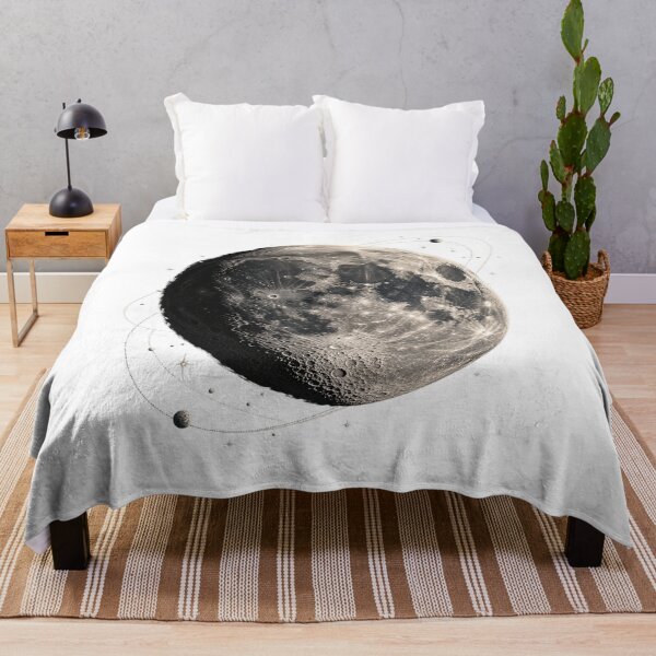 Item preview, Moon Crater Art – Vintage Lunar Exploration and Astronomy Design designed and sold by AMICO77.