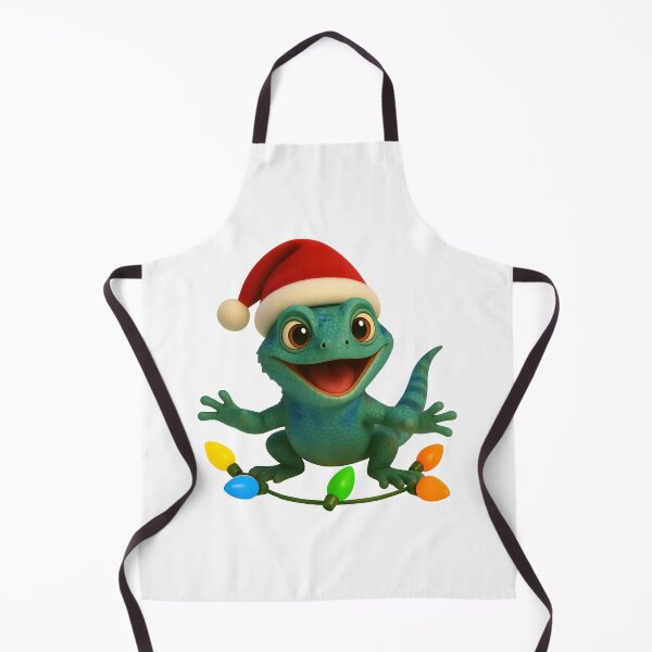 Item preview, Christmas Eastern Fence Lizard designed and sold by Sillytoe.